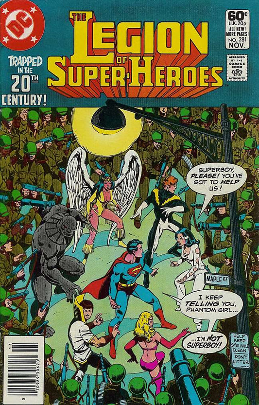 Legion of Super-Heroes, The (2nd Series) #281, Comic Book, Back Issue, buy comics online, comic book store guelph, online comic book store, local comic shop, Long Box Silver's Comics