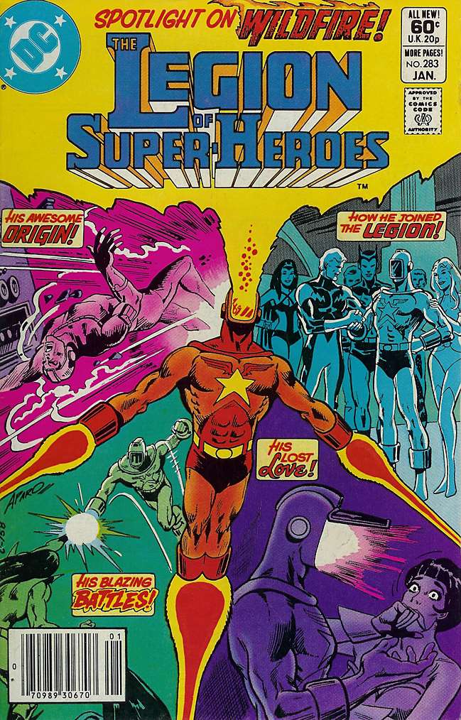 Legion of Super-Heroes, The (2nd Series) #283, Comic Book, Back Issue, buy comics online, comic book store guelph, online comic book store, local comic shop, Long Box Silver's Comics