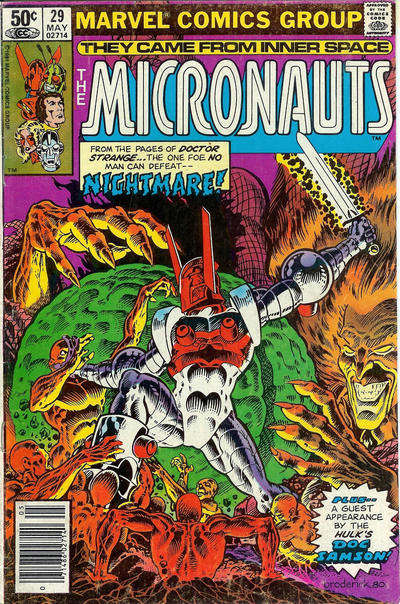 Micronauts (Vol. 1) #29/NS (VF-NM), Comic Book, buy comic books online, online comic book store canada, sell comic books, online, comic websites, comic store,  vintige comic books, comic book store guelph, comic book store,  Long Box Silver's Comics 