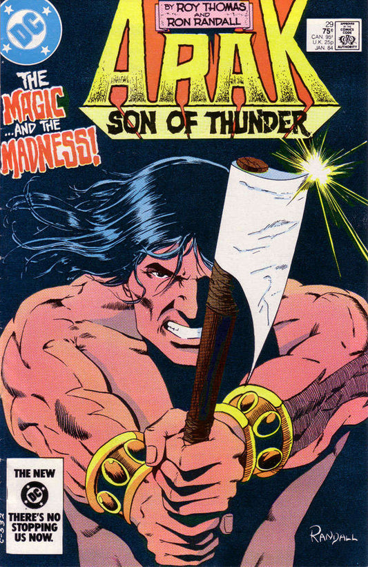Arak Son of Thunder #29 (VF-NM), Comic Book, Back Issue, buy comic books online, online comic book store canada, sell comic books, online, comic websites, comic store,  vintige comic books, comic book store guelph, comic book store, comic book store near me, Long Box Silver's Comics 