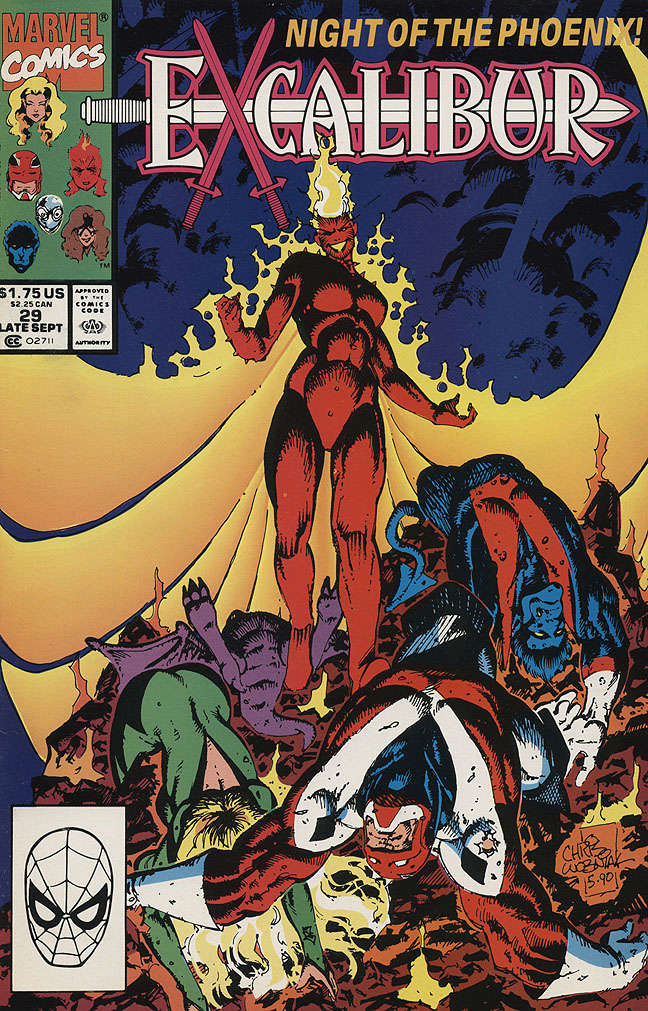 Excalibur #29 (VF-NM), Comic Book, Back Issue, buy comic books online, online comic book store canada, sell comic books, online, comic websites, comic store,  vintige comic books, comic book store guelph, comic book store, comic book store near me, Long Box Silver's Comics 