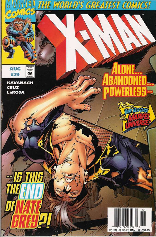X-Man #29 (VF-NM), Comic Book, Back Issue, buy comic books online, online comic book store canada, sell comic books, online, comic websites, comic store,  vintige comic books, comic book store guelph, comic book store, comic book store near me, Long Box Silver's Comics 