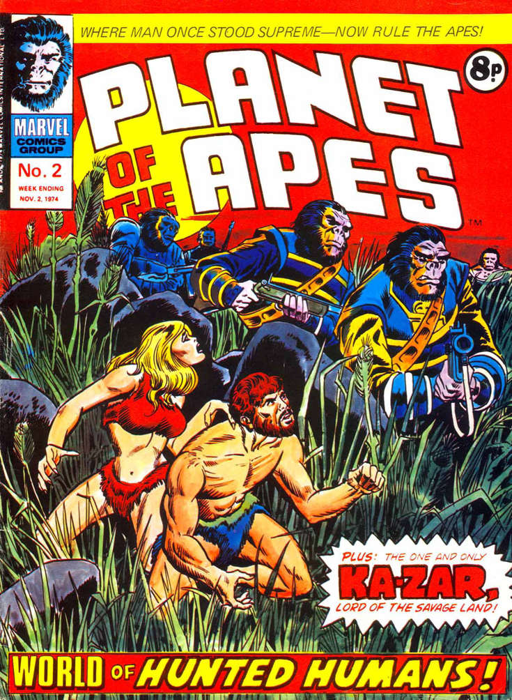 Planet of the Apes (Marvel UK) #2 (F), Comic Book, buy comic books online, online comic book store canada, sell comic books, online, comic websites, comic store,  vintige comic books, comic book store guelph, comic book store,  Long Box Silver's Comics