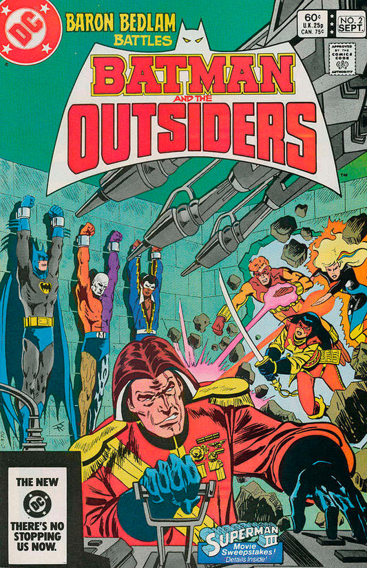 Batman and the Outsiders #2 (VF-NM), Comic Book, buy comic books online, online comic book store canada, sell comic books, online, comic websites, comic store,  vintige comic books, comic book store guelph, comic book store,  Long Box Silver's Comics 