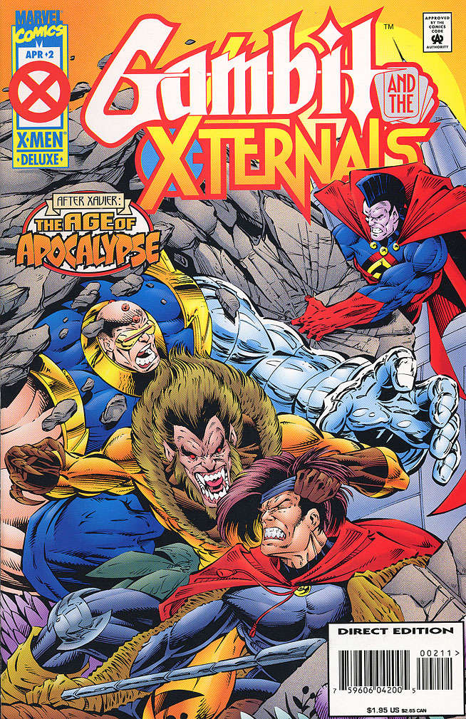 Gambit & the X-Ternals #2 (VF-NM), Comic Book, Back Issue, buy comic books online, online comic book store canada, sell comic books, online, comic websites, comic store,  vintige comic books, comic book store guelph, comic book store, comic book store near me, Long Box Silver's Comics 