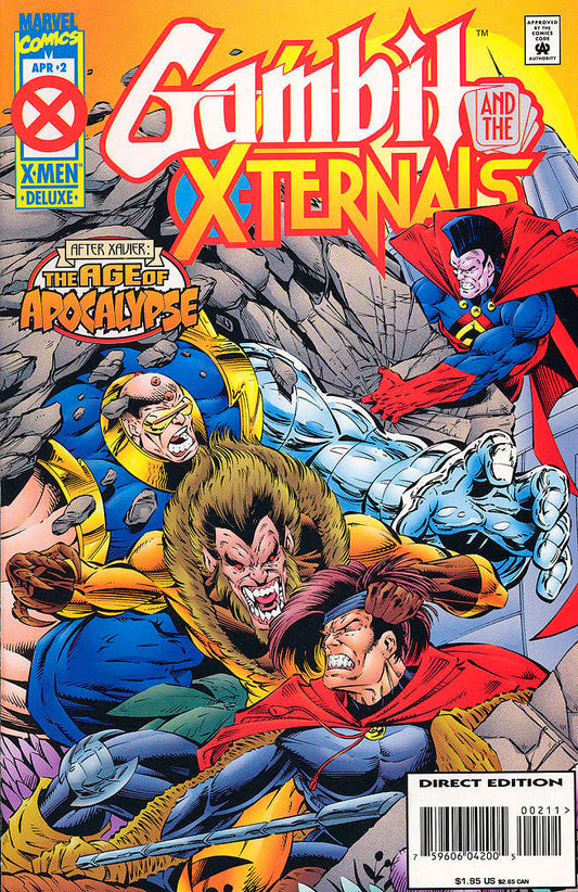 Gambit & the X-Ternals #2 (VF-NM), Comic Book, Back Issue, buy comic books online, online comic book store canada, sell comic books, online, comic websites, comic store,  vintige comic books, comic book store guelph, comic book store, comic book store near me, Long Box Silver's Comics 