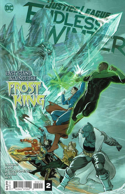 Justice League: Endless Winter #2 (VF-NM), Comic Book, Back Issue, buy comic books online, online comic book store canada, sell comic books, online, comic websites, comic store,  vintige comic books, comic book store guelph, comic book store, comic book store near me, Long Box Silver's Comics 