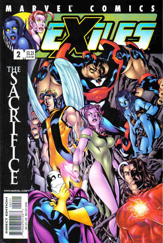 Exiles (Marvel) #2 (VF-NM), Comic Book, Back Issue, buy comic books online, online comic book store canada, sell comic books, online, comic websites, comic store,  vintige comic books, comic book store guelph, comic book store, comic book store near me, Long Box Silver's Comics 