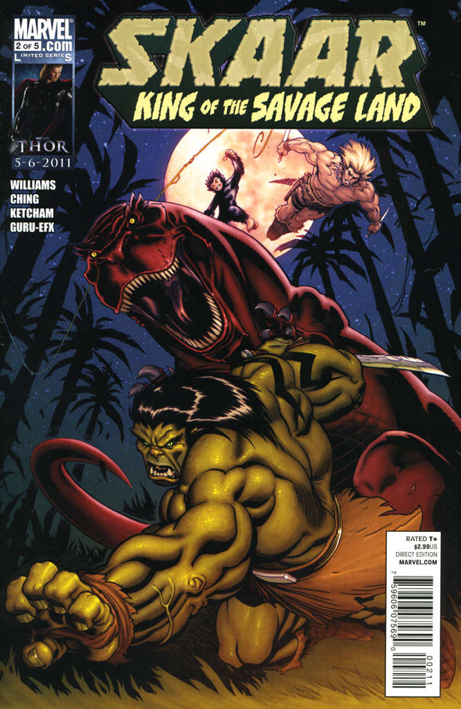 Skaar: King of the Savage Land (Full Mini-Series Set #1-5) #1-5 (VF-NM)