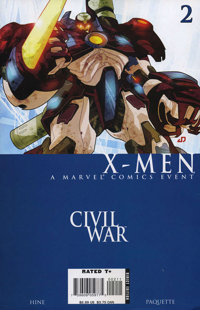 Civil War: X-Men (Full mini-series set #1-4) #1-4 (VF-NM)
