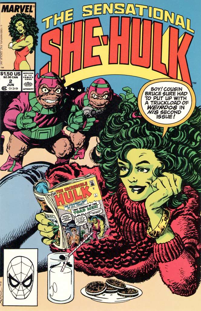 Sensational She-Hulk, The #2 (VF-NM), Comic Book, buy comic books online, online comic book store canada, sell comic books, online, comic websites, comic store,  vintige comic books, comic book store guelph, comic book store,  Long Box Silver's Comics 
