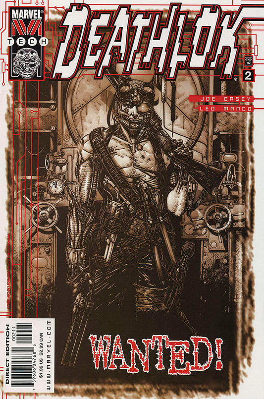 Deathlok (2nd Series) #2 (VF-NM), Comic Book, Back Issue, buy comic books online, online comic book store canada, sell comic books, online, comic websites, comic store,  vintige comic books, comic book store guelph, comic book store, comic book store near me, Long Box Silver's Comics 