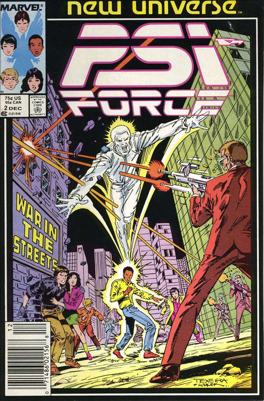 Psi-Force #2, Comic Book, Back Issue, buy comic books online, order comics online, marvel comics, sell comic books, online, comic websites, comic store,  vintige comic books, comic book store guelph, comic book store, comic book store near me, Long Box Silver's Comic Book Store