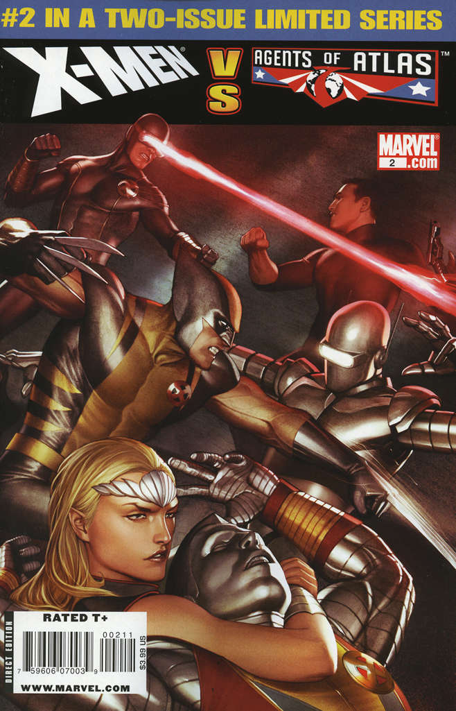 X-Men vs. Agents of Atlas (Full miniseries set #1-2) #1-2 (VF-NM)