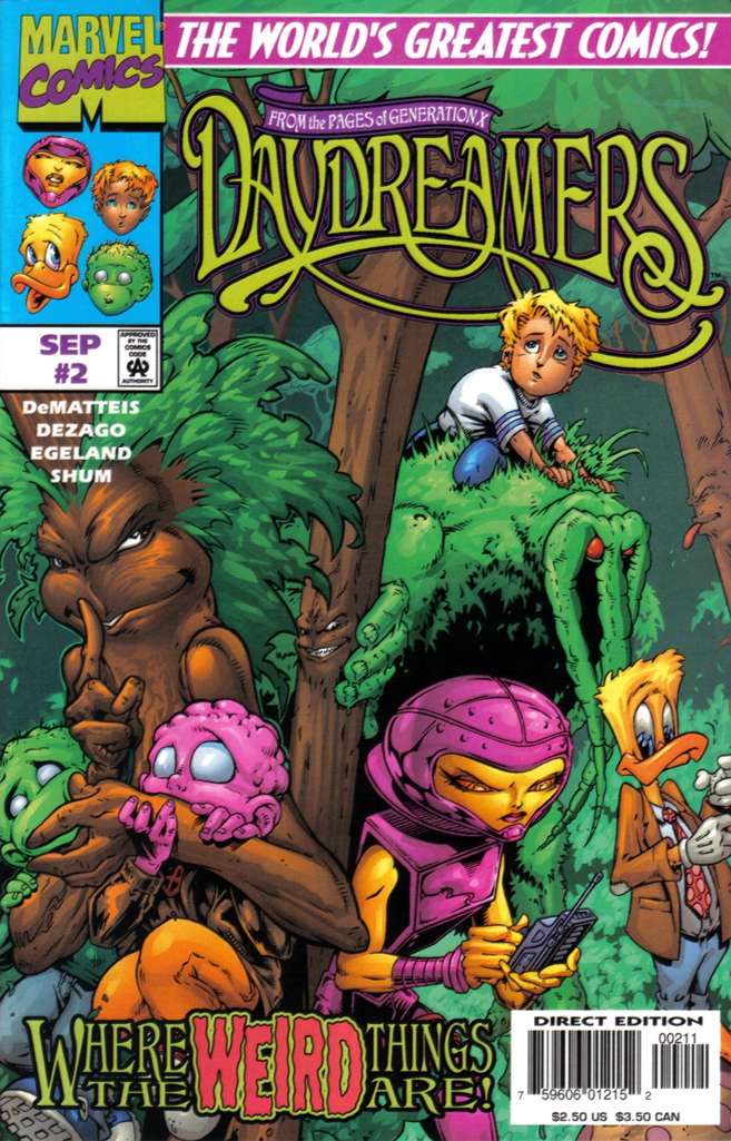 Daydreamers (Full Mini-Series Set #1-3) #1-3 (VF-NM)