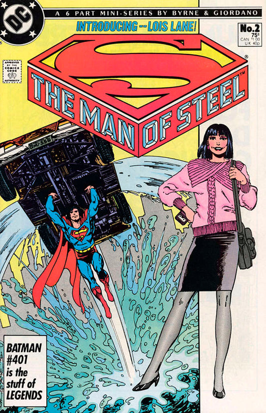 Man of Steel, The (Mini-Series) #2 (VF-NM), Comic Book, buy comic books online, online comic book store canada, sell comic books, online, comic websites, comic store,  vintige comic books, comic book store guelph, comic book store,  Long Box Silver's Comics 