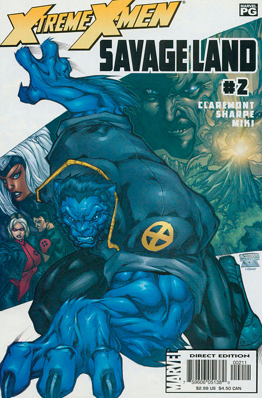 X-Treme X-Men: Savage Land #2 (VF-NM), Comic Book, Back Issue, buy comic books online, online comic book store canada, sell comic books, online, comic websites, comic store,  vintige comic books, comic book store guelph, comic book store, comic book store near me, Long Box Silver's Comics 