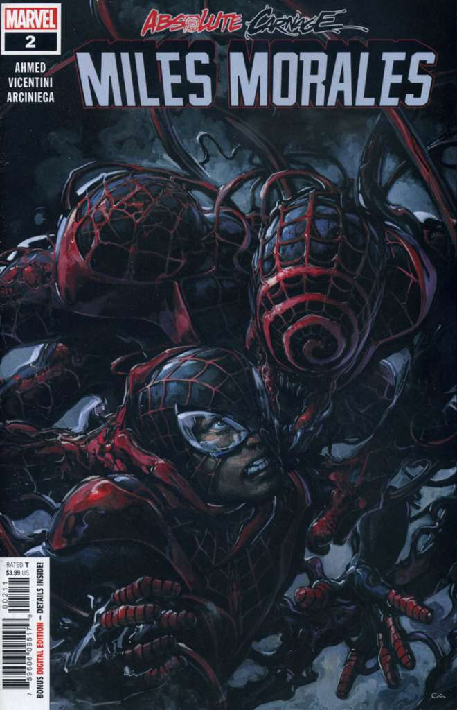 Absolute Carnage: Miles Morales #2 CGC 9.8, Comic Book, buy comic books online, online comic book store canada, sell comic books, online, comic websites, comic store,  vintige comic books, comic book store guelph, comic book store,  Long Box Silver's Comics 