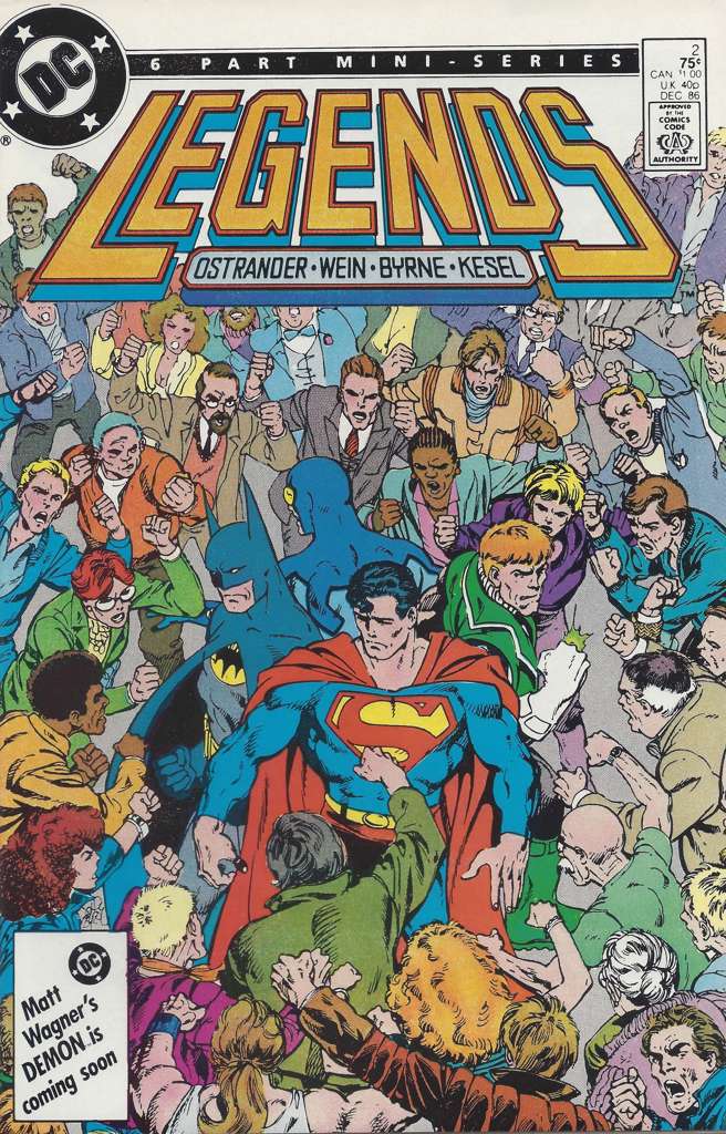 Legends #2 (VF-NM), Comic Book, buy comic books online, online comic book store canada, sell comic books, online, comic websites, comic store,  vintige comic books, comic book store guelph, comic book store,  Long Box Silver's Comics 