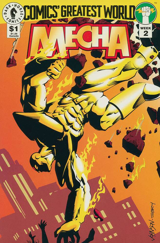 Comics’ Greatest World—Golden City (Mecha) #2, Comic Book, Back Issue, buy comic books online, order comics online, marvel comics, sell comic books, online, comic websites, comic store,  vintige comic books, comic book store guelph, comic book store, comic book store near me, Long Box Silver's Comic Book Store