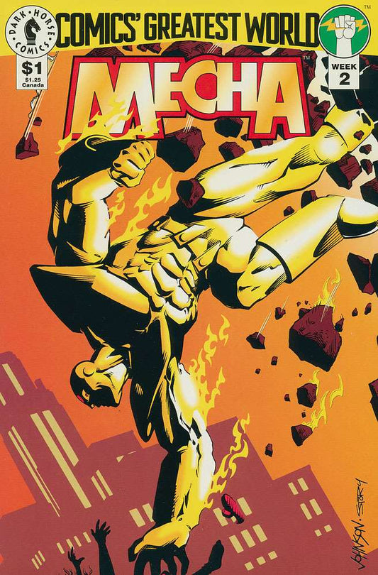 Comics’ Greatest World—Golden City (Mecha) #2, Comic Book, Back Issue, buy comic books online, order comics online, marvel comics, sell comic books, online, comic websites, comic store,  vintige comic books, comic book store guelph, comic book store, comic book store near me, Long Box Silver's Comic Book Store