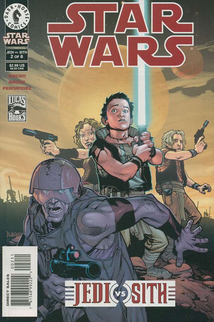 Star Wars: Jedi vs. Sith #2, Comic Book, Back Issue, buy comics online, comic book store guelph, online comic book store, local comic shop, Long Box Silver's Comics