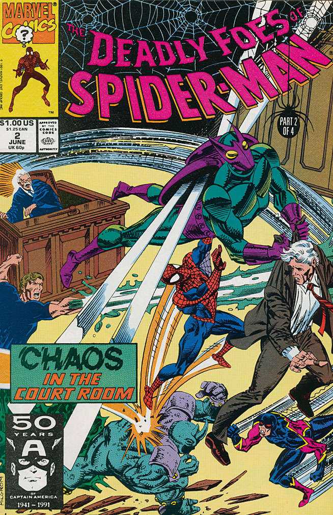 Deadly Foes of Spider-Man (Full Mini-Series Set) #1-4 (VF-NM)