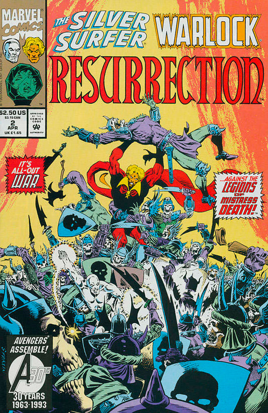 Silver Surfer/Warlock: Resurrection #2 (VF-NM), Comic Book, buy comic books online, online comic book store canada, sell comic books, online, comic websites, comic store,  vintige comic books, comic book store guelph, comic book store,  Long Box Silver's Comics 