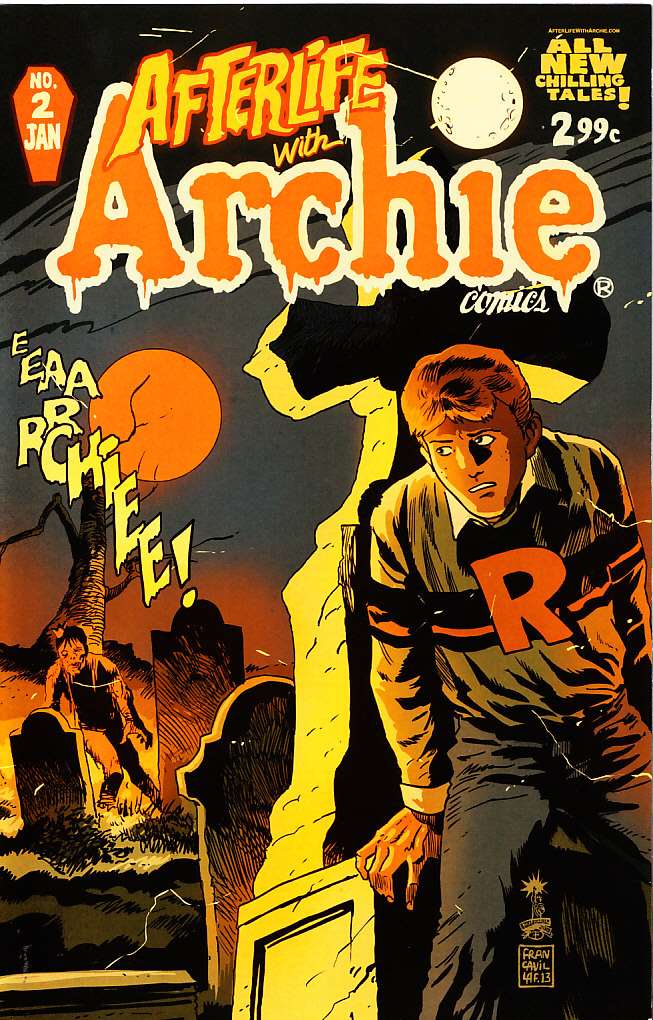 Afterlife With Archie #2, Comic Book, Back Issue, buy comic books online, order comics online, marvel comics, sell comic books, online, comic websites, comic store,  vintige comic books, comic book store guelph, comic book store, comic book store near me, Long Box Silver's Comic Book Store