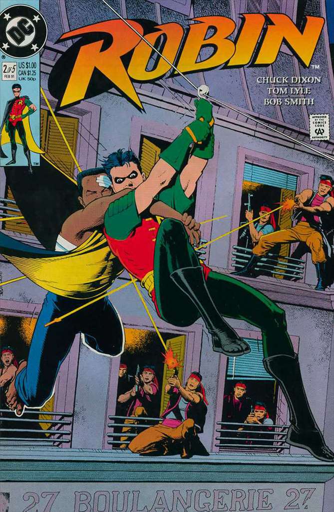 Robin (Mini-Series 1991) #2, DC Comics, Comic Book, Back Issue, buy comics online, comic book store guelph, online comic book store, local comic shop, Long Box Silver's Comics