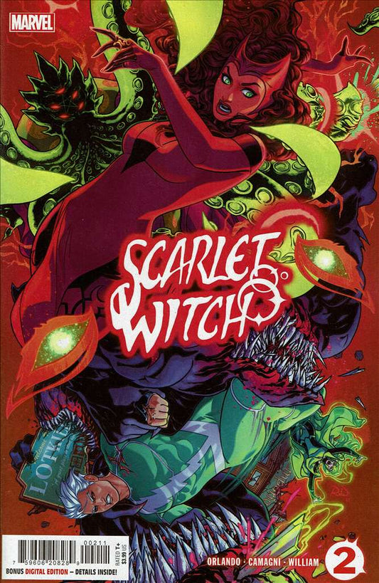 Scarlet Witch (4th Series) #2, Comic Book, Back Issue, buy comic books online, order comics online, marvel comics, sell comic books, online, comic websites, comic store,  vintige comic books, comic book store guelph, comic book store, comic book store near me, Long Box Silver's Comic Book Store
