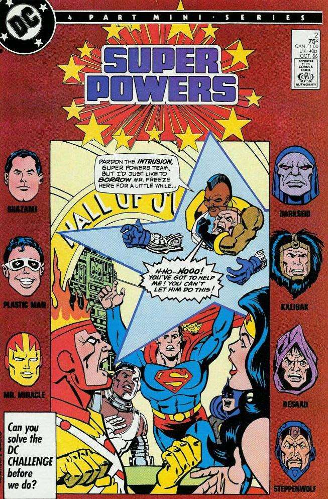 Super Powers (3rd Series) #2, Comic Book, Back Issue, buy comics online, comic book store guelph, online comic book store, local comic shop, Long Box Silver's Comics