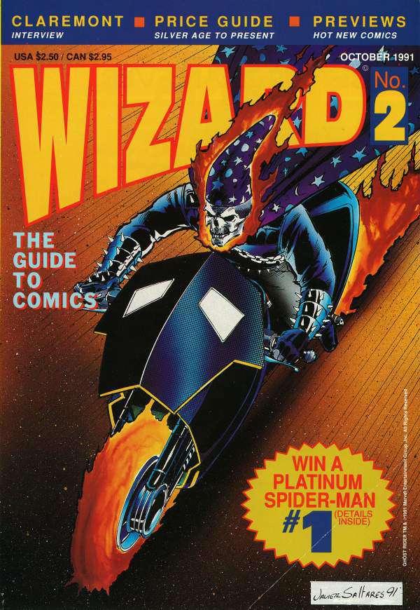 Wizard: The Comics Magazine #2 (VF), Comic Book, buy comic books online, online comic book store canada, sell comic books, online, comic websites, comic store,  vintige comic books, comic book store guelph, comic book store,  Long Box Silver's Comics 