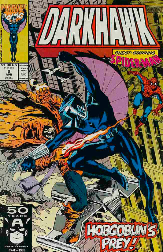 Darkhawk #2 (VF-NM), Comic Book, Back Issue, buy comic books online, online comic book store canada, sell comic books, online, comic websites, comic store,  vintige comic books, comic book store guelph, comic book store, comic book store near me, Long Box Silver's Comics 