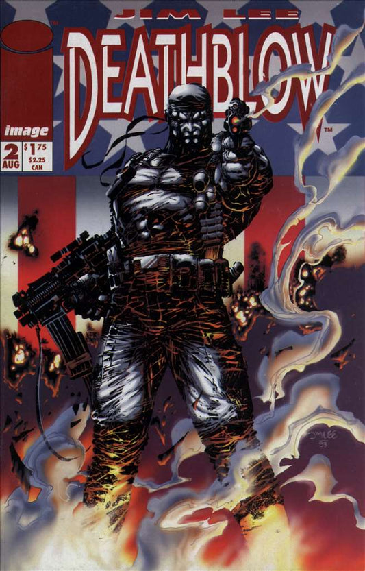 Deathblow #2, Comic Book, Back Issue, buy comic books online, order comics online, marvel comics, sell comic books, online, comic websites, comic store,  vintige comic books, comic book store guelph, comic book store, comic book store near me, Long Box Silver's Comic Book Store