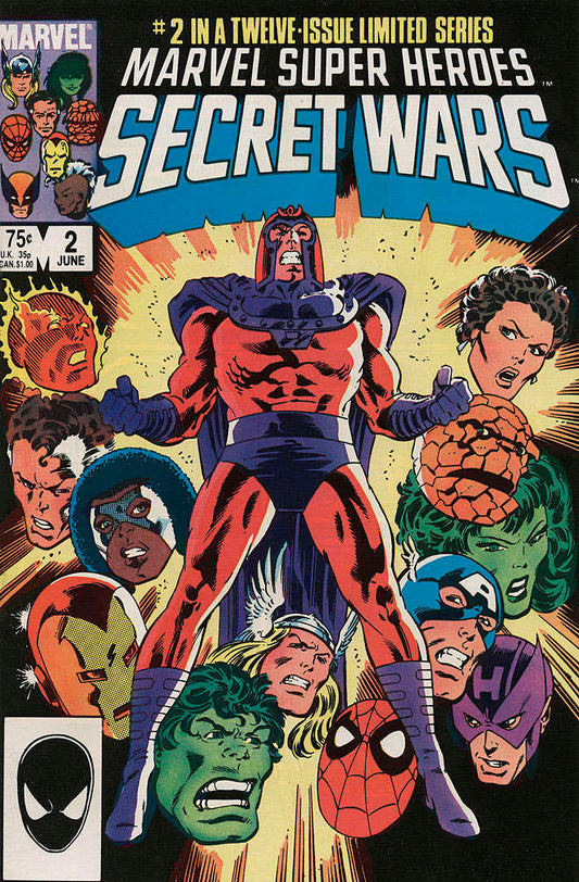 Marvel Super Heroes Secret Wars #2 (VF-NM), Comic Book, buy comic books online, online comic book store canada, sell comic books, online, comic websites, comic store,  vintige comic books, comic book store guelph, comic book store,  Long Box Silver's Comics 
