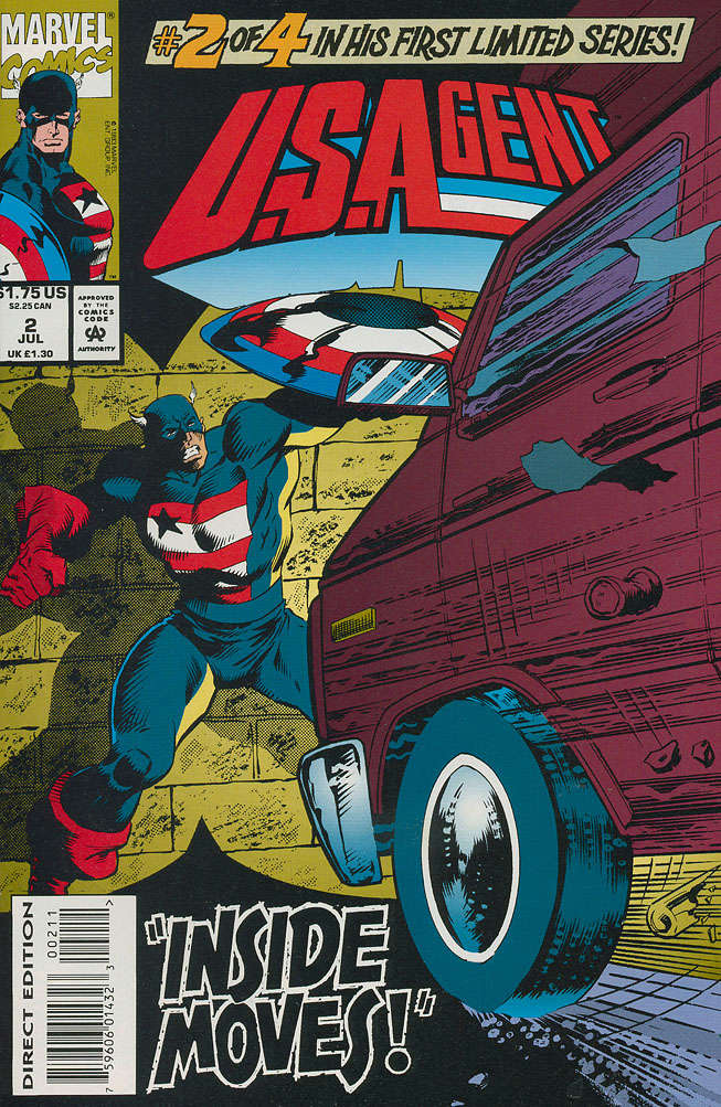 U.S.Agent #2 (VF-NM), Comic Book, Back Issue, buy comic books online, online comic book store canada, sell comic books, online, comic websites, comic store,  vintige comic books, comic book store guelph, comic book store, comic book store near me, Long Box Silver's Comics 
