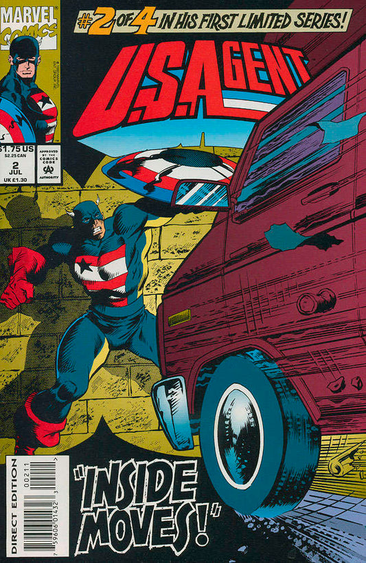 U.S.Agent #2 (VF-NM), Comic Book, Back Issue, buy comic books online, online comic book store canada, sell comic books, online, comic websites, comic store,  vintige comic books, comic book store guelph, comic book store, comic book store near me, Long Box Silver's Comics 