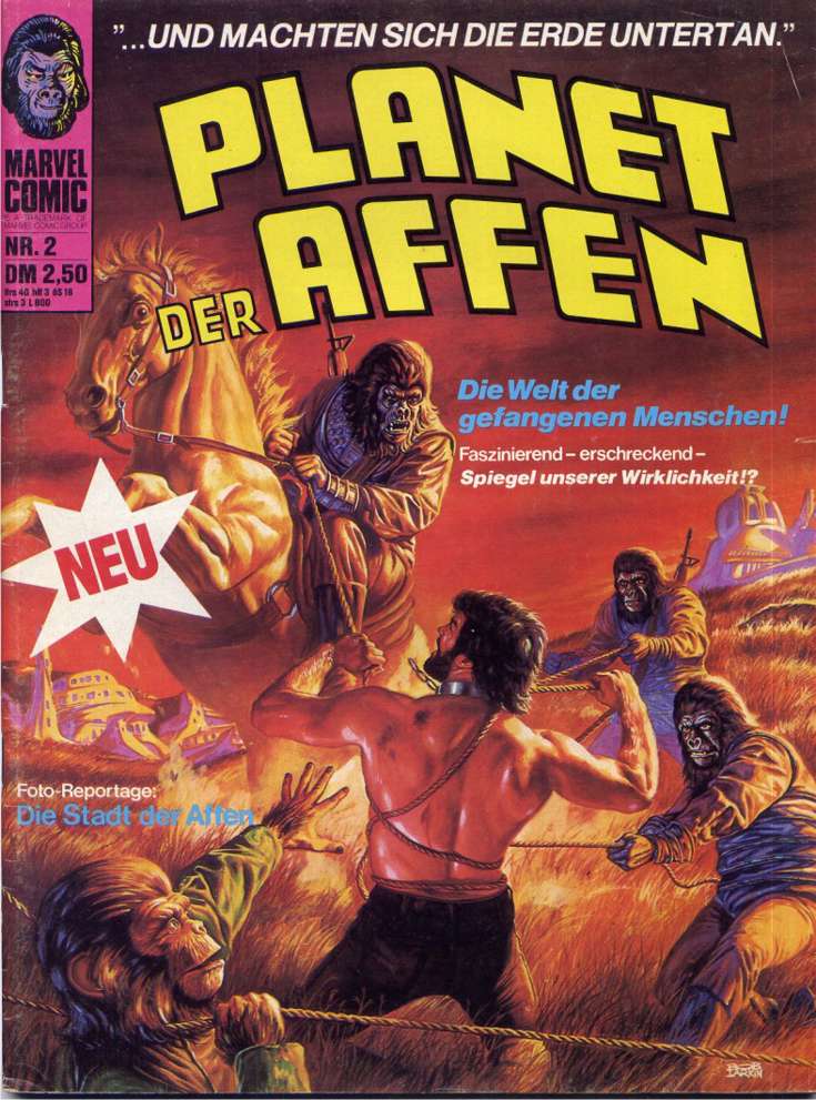 Planet Der Affen #2 (F), Comic Book, buy comic books online, online comic book store canada, sell comic books, online, comic websites, comic store,  vintige comic books, comic book store guelph, comic book store,  Long Box Silver's Comics