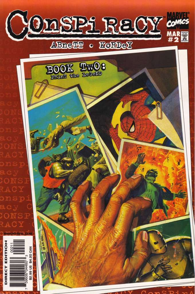 Conspiracy #2 (VF-NM), Comic Book, Back Issue, buy comic books online, online comic book store canada, sell comic books, online, comic websites, comic store,  vintige comic books, comic book store guelph, comic book store, comic book store near me, Long Box Silver's Comics 