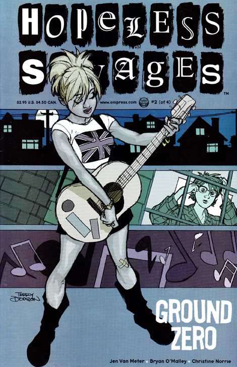 Hopeless Savages: Ground Zero (Full Mini-Series Set #1-4)(Signed by Bryan O'Malley) #1-4 (VF-NM)