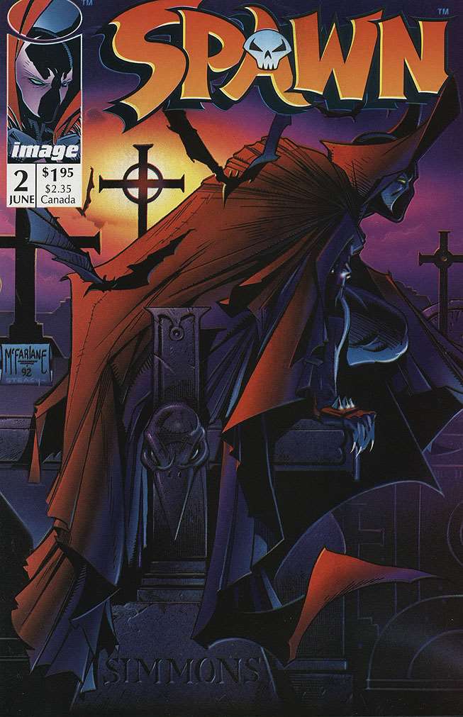 Spawn #2 (VF-NM), Comic Book, buy comic books online, online comic book store canada, sell comic books, online, comic websites, comic store,  vintige comic books, comic book store guelph, comic book store,  Long Box Silver's Comics 
