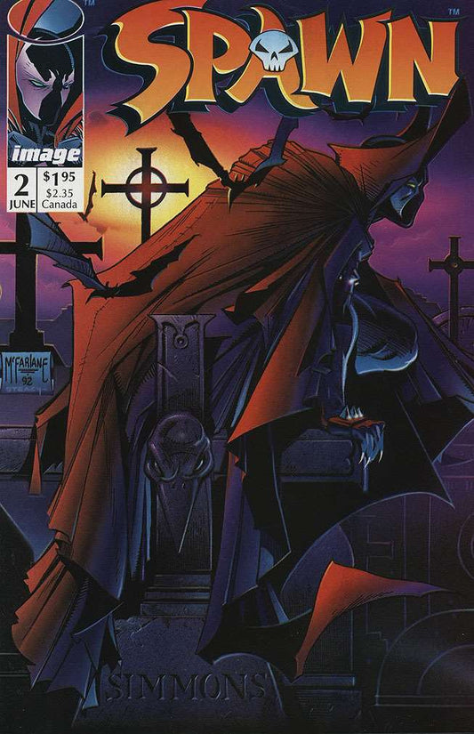 Spawn #2 (VF-NM), Comic Book, buy comic books online, online comic book store canada, sell comic books, online, comic websites, comic store,  vintige comic books, comic book store guelph, comic book store,  Long Box Silver's Comics 