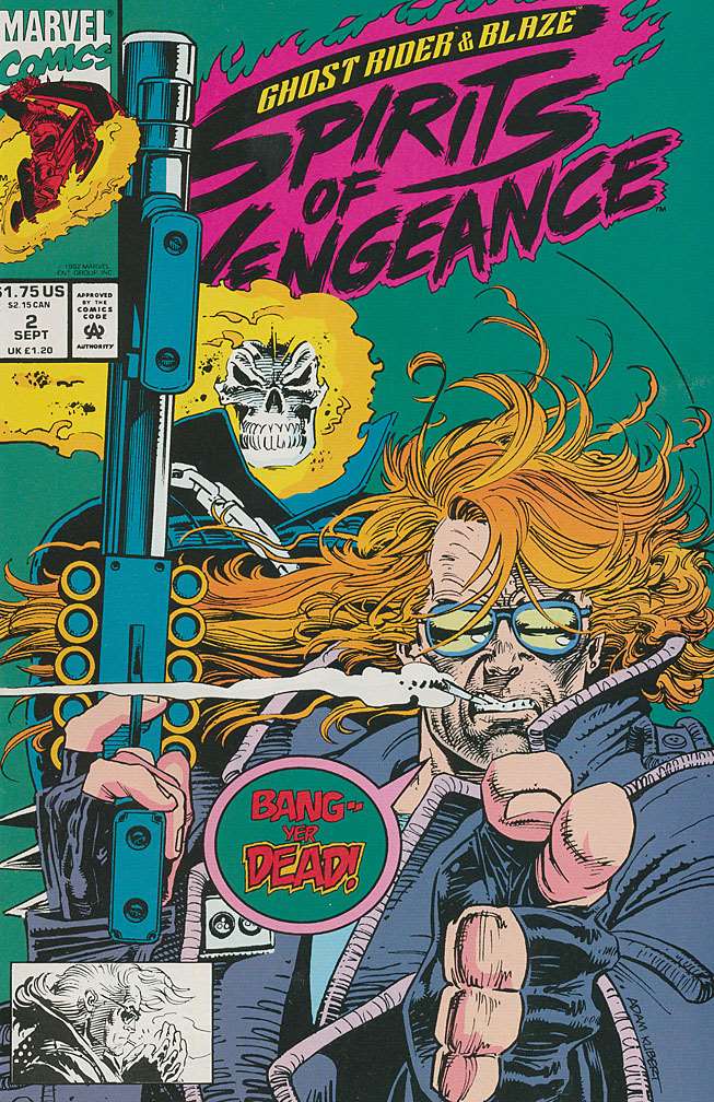Ghost Rider/Blaze: Spirits of Vengeance #2, Comic Book, Back Issue, buy comic books online, order comics online, marvel comics, sell comic books, online, comic websites, comic store,  vintige comic books, comic book store guelph, comic book store, comic book store near me, Long Box Silver's Comic Book Store