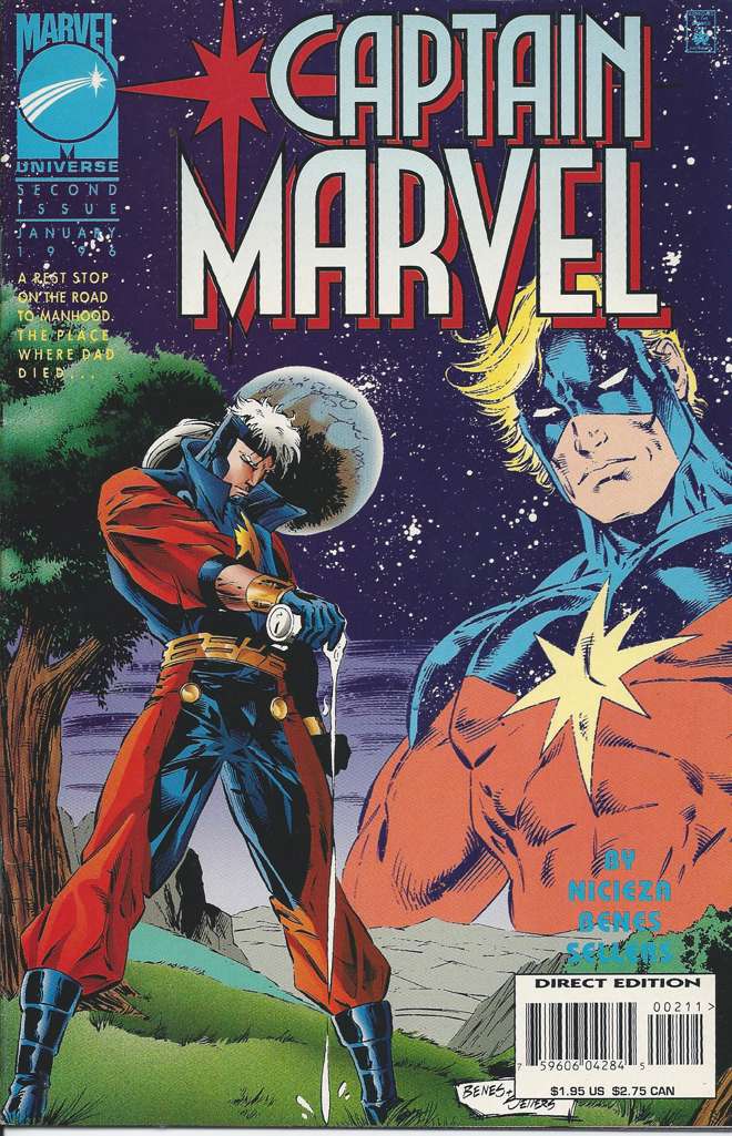 Captain Marvel (4th Series) #2 (VF-NM), Comic Book, Back Issue, buy comic books online, online comic book store canada, sell comic books, online, comic websites, comic store,  vintige comic books, comic book store guelph, comic book store, comic book store near me, Long Box Silver's Comics 