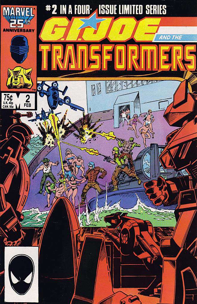 G.I. Joe and the Transformers #2 Very Fine to Near Mint, Comic Book, Back Issue, buy comic books online, online comic book store canada, sell comic books, online, comic websites, comic store,  vintige comic books, comic book store guelph, comic book store, comic book store near me, Long Box Silver's Comics 