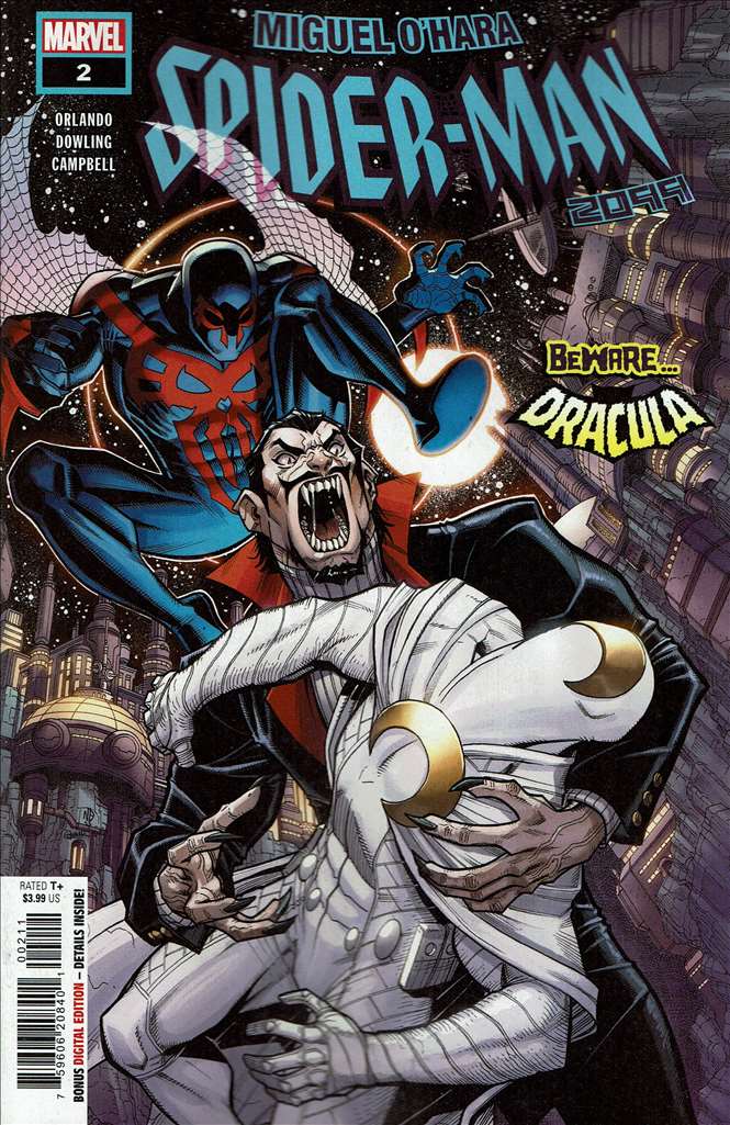 Miguel O’Hara—Spider-Man: 2099 #2, Comic Book, Back Issue, buy comic books online, order comics online, marvel comics, sell comic books, online, comic websites, comic store,  vintige comic books, comic book store guelph, comic book store, comic book store near me, Long Box Silver's Comic Book Store