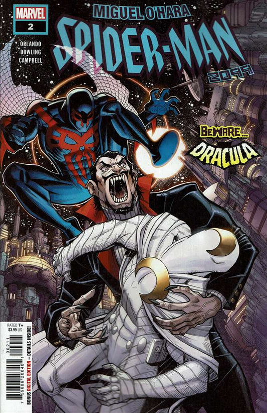 Miguel O’Hara—Spider-Man: 2099 #2, Comic Book, Back Issue, buy comic books online, order comics online, marvel comics, sell comic books, online, comic websites, comic store,  vintige comic books, comic book store guelph, comic book store, comic book store near me, Long Box Silver's Comic Book Store
