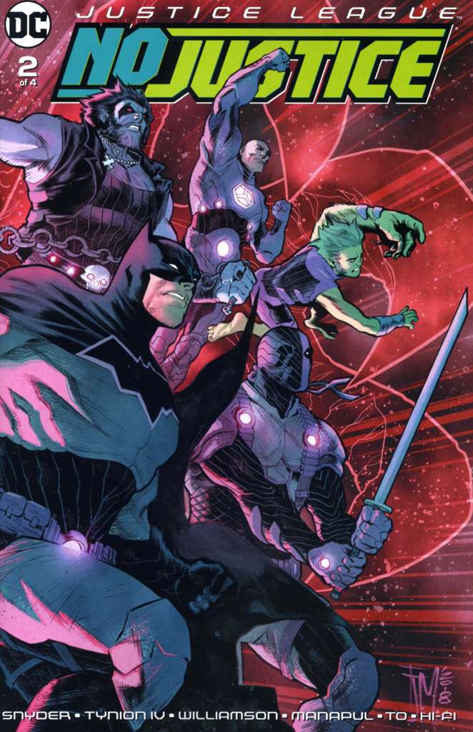 Justice League: No Justice (Full Mini-Series Set #1-4) #1-4 (VF-NM)