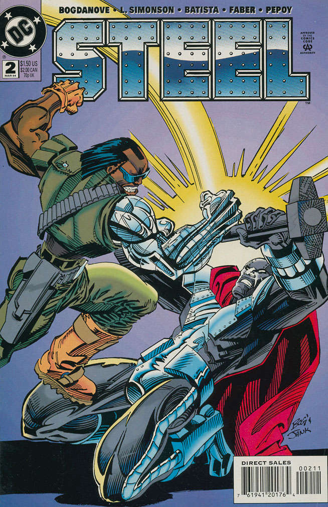 Steel #2 (VF-NM), Comic Book, buy comic books online, online comic book store canada, sell comic books, online, comic websites, comic store,  vintige comic books, comic book store guelph, comic book store,  Long Box Silver's Comics 